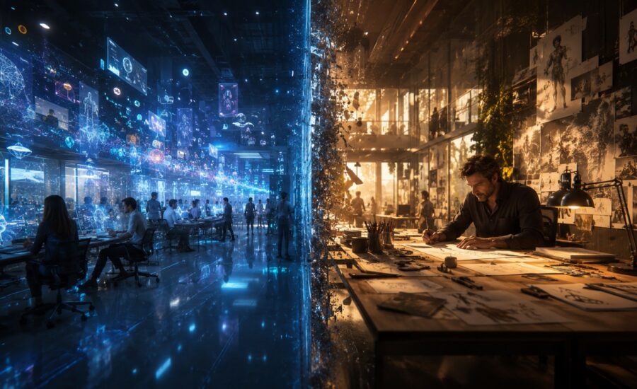 human creativity vs ai tools
