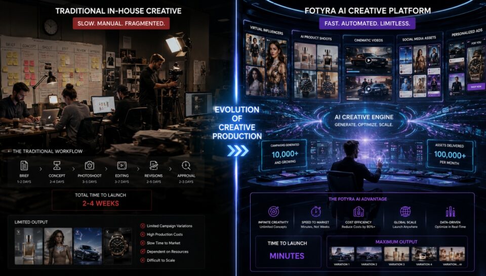 In-House Creative Team vs. Fotyra Studio