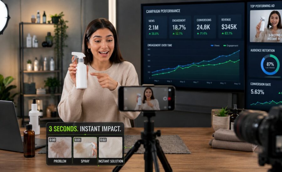 Product demo ad