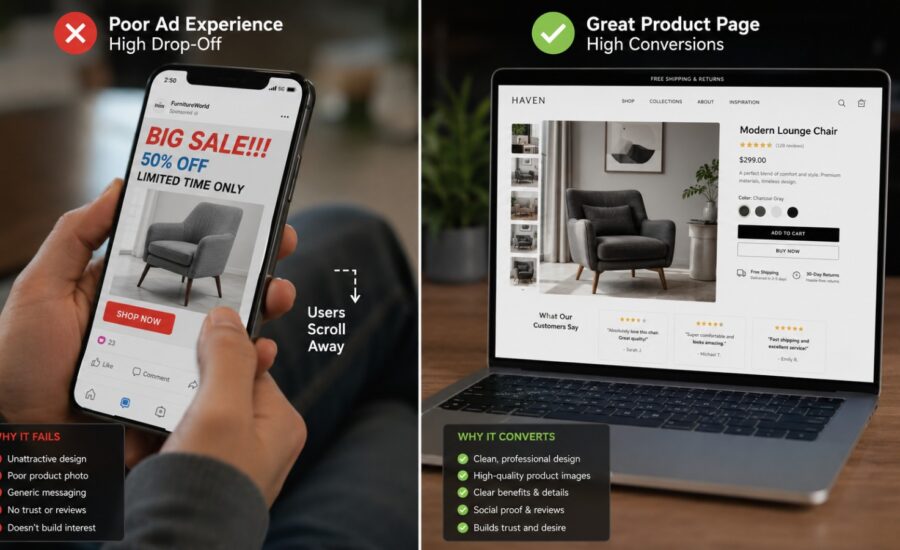 Why Your Product Page Can't Fix Bad Ad Creative